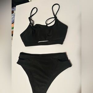 NWOT Black Bikini Set